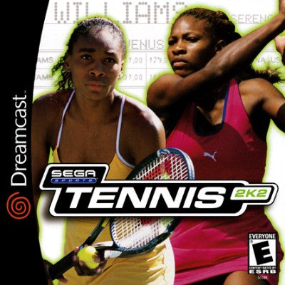 Tennis 2K2 Sega Dreamcast