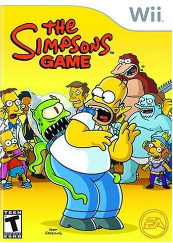 Simpsons Game Nintendo Wii