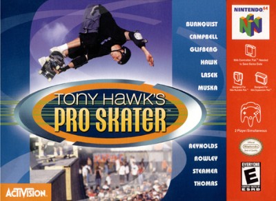 Tony Hawk's Pro Skater Nintendo 64