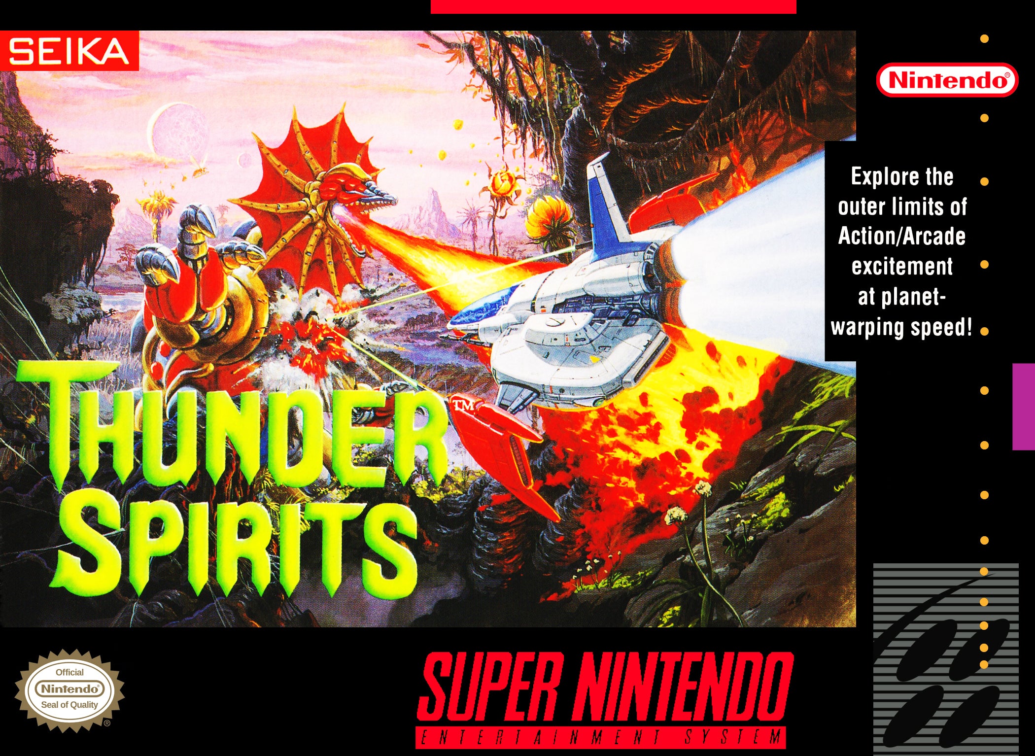 Thunder Spirits Super Nintendo