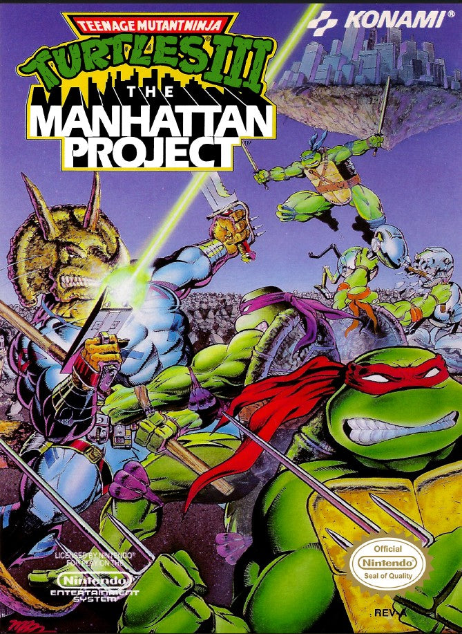 Teenage Mutant Ninja Turtles III: The Manhattan Project Nintendo Entertainment System