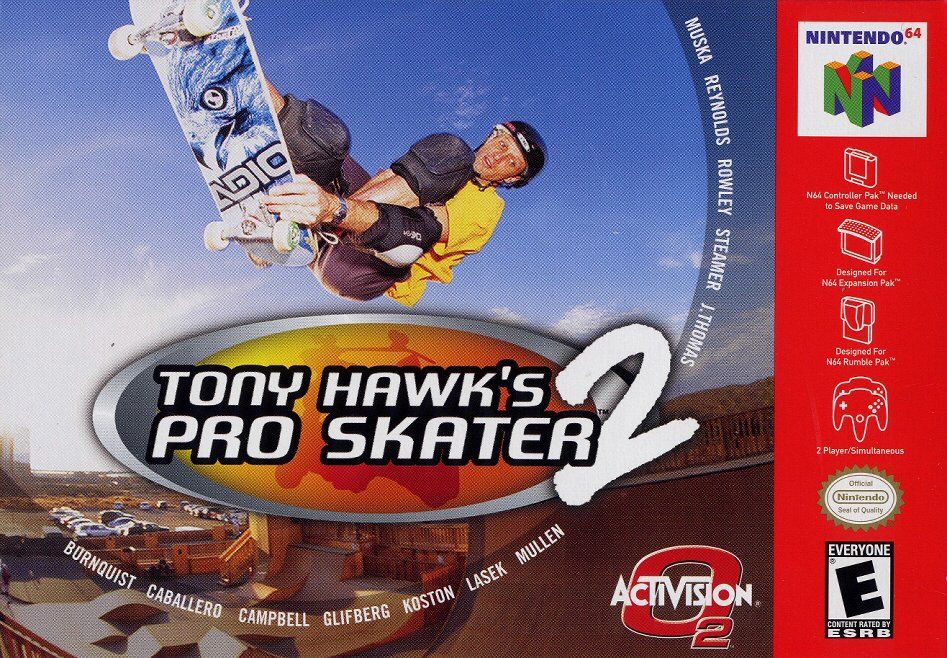 Tony Hawk's Pro Skater 2 Nintendo 64
