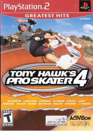 Tony Hawk's Pro Skater 4 Playstation 2