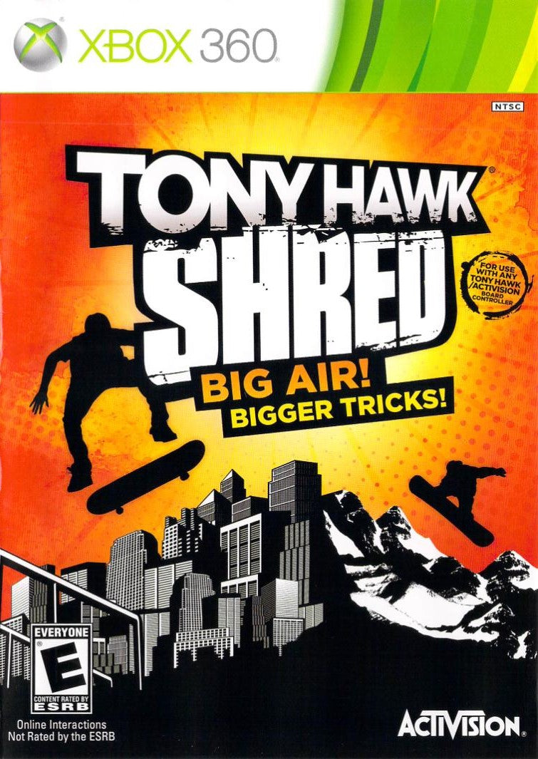 Tony Hawk: Shred XBOX 360