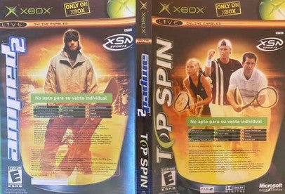 Top Spin / Amped 2 Combo Pack XBOX