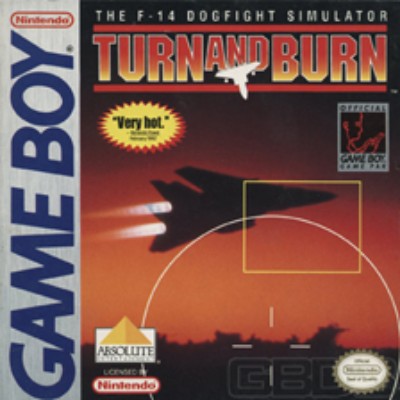Turn and Burn: The F-14 Dogfight Simulator Game Boy