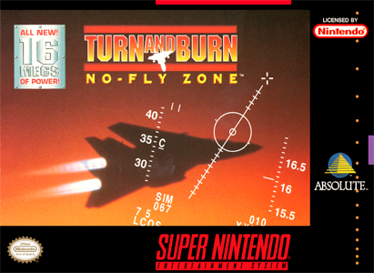 Turn and Burn: No-Fly Zone Super Nintendo