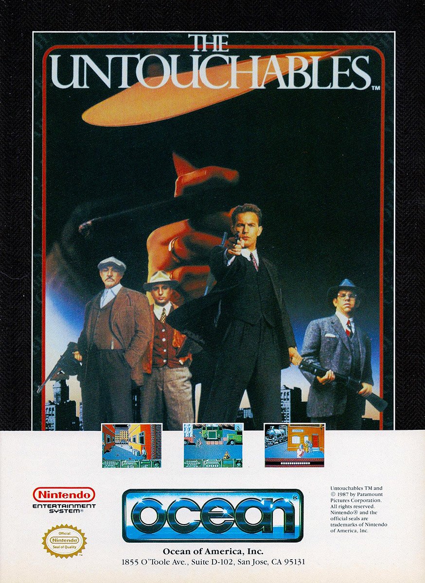 Untouchables Nintendo Entertainment System
