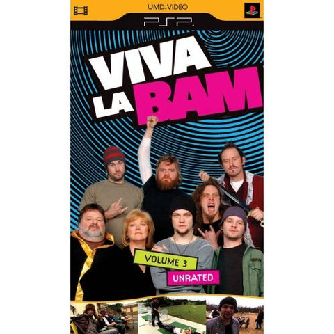 Viva La Bam: Volume 3 UMD Video Playstation Portable