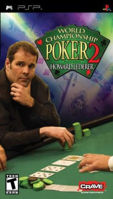 World Championship Poker 2 with Howard Lederer Playstation Portable