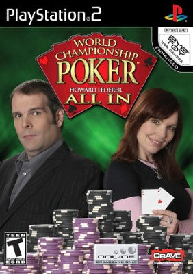 World Championship Poker Featuring Howard Lederer: All In Playstation 2