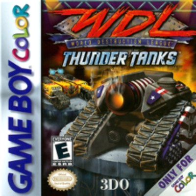World Destruction League: Thunder Tanks Game Boy Color