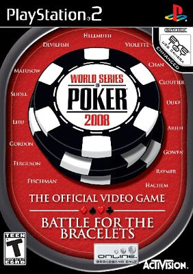 World Series of Poker 2008: Battle for the Bracelets Playstation 2