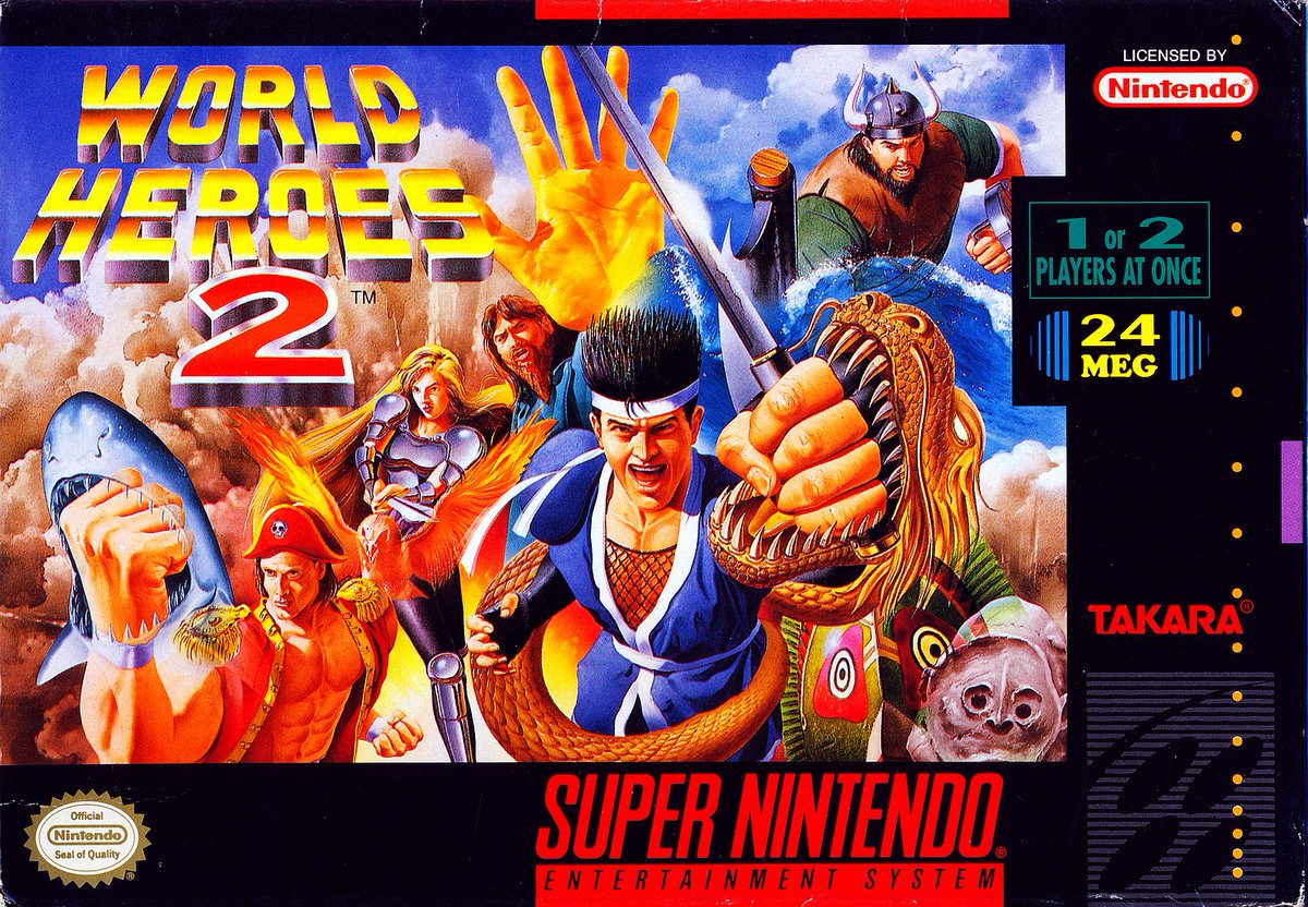 World Heroes 2 Super Nintendo