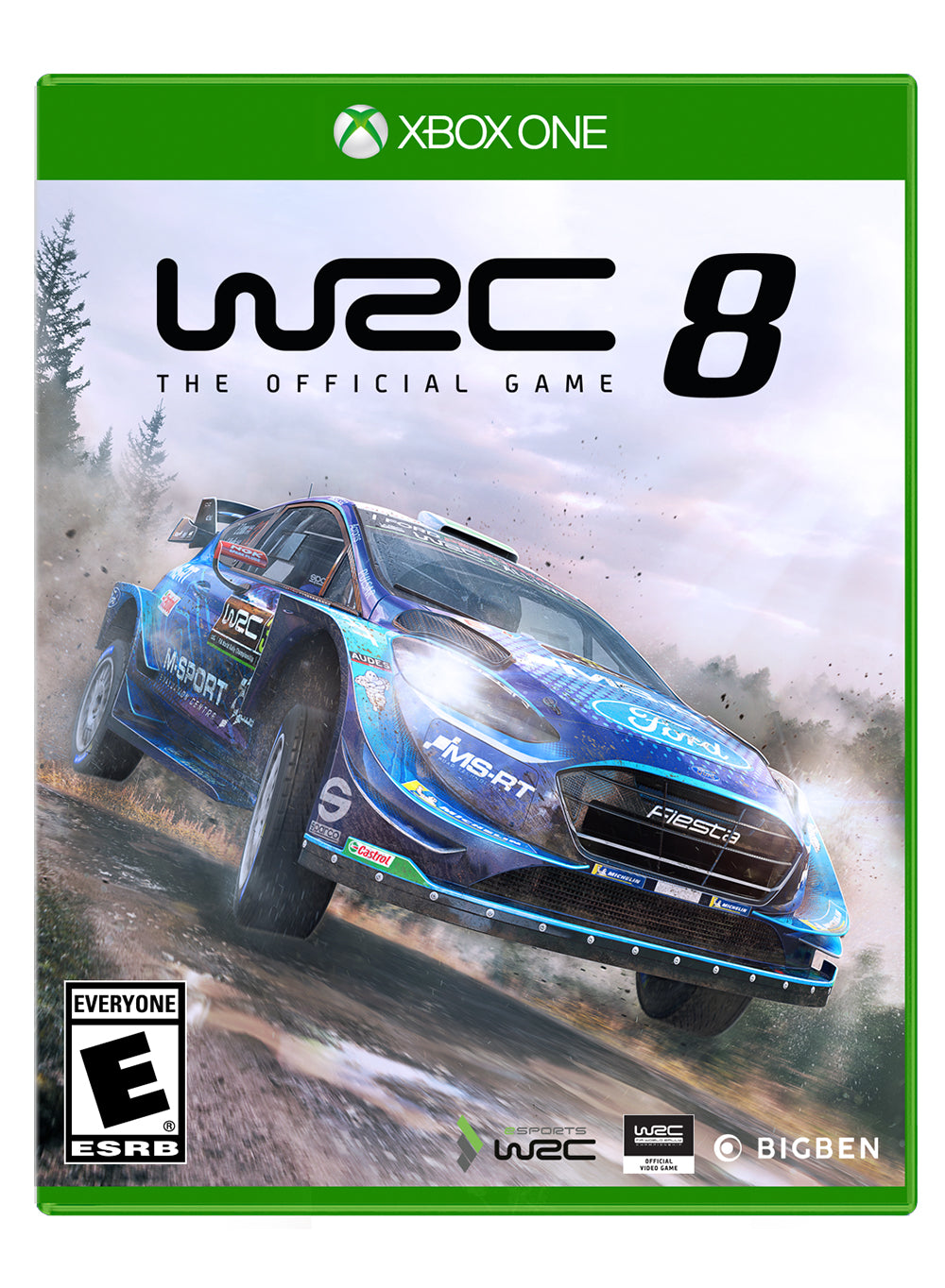 WRC 8: The Official Game XBOX One
