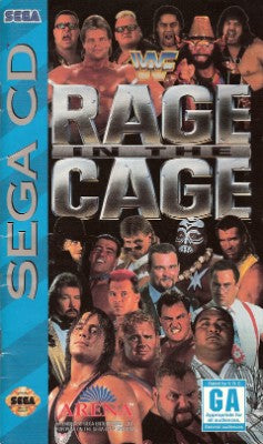 WWF: Rage in the Cage Sega CD