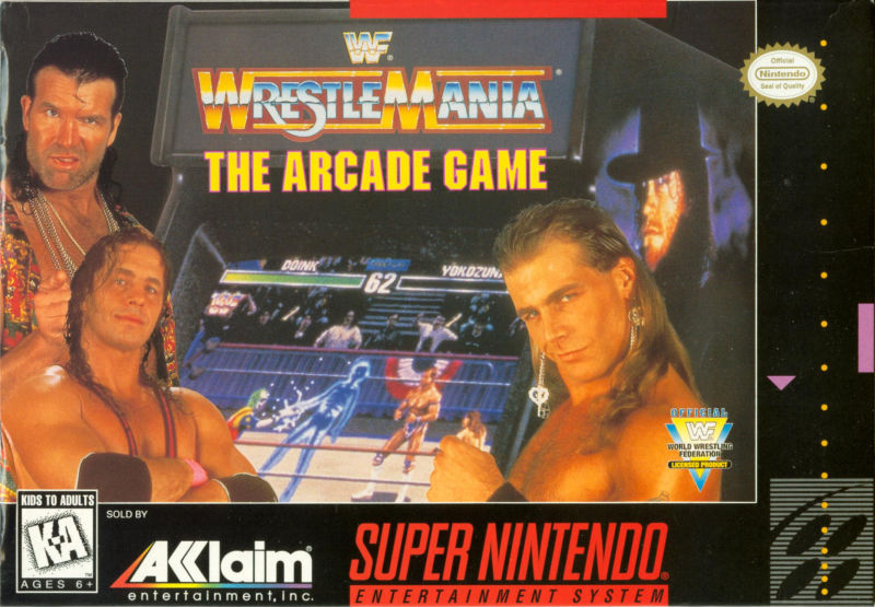WWF: WrestleMania The Arcade Game Super Nintendo